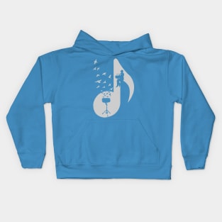 Musical - Snare Drum Kids Hoodie